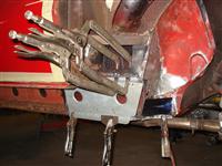 Fiat Dino Spider 2400 repair work